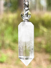 Load image into Gallery viewer, Clear Quartz • Bottle Necklace
