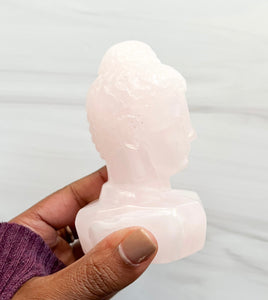 Mangano Calcite • Peaceful Buddha Head