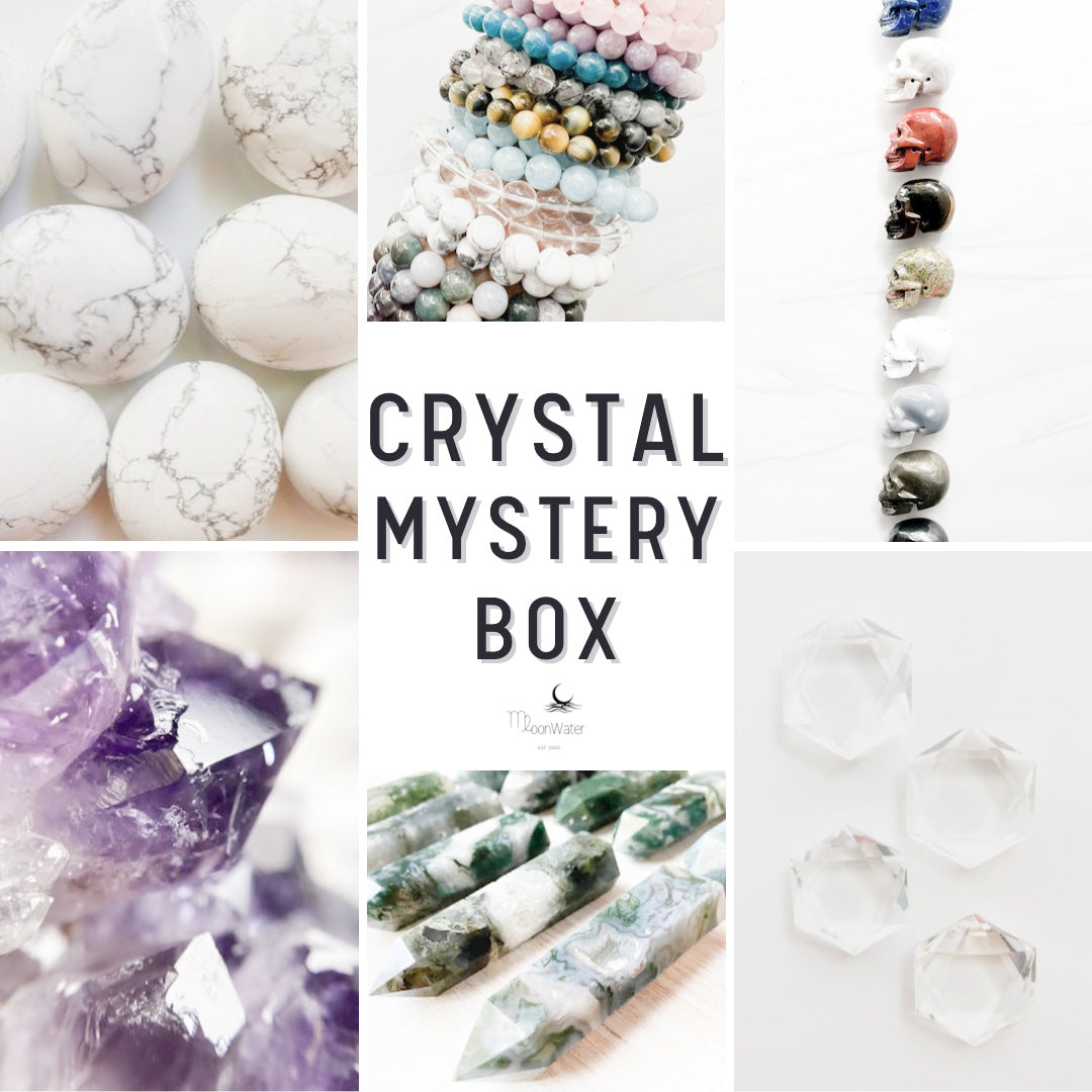 Mystery Crystal Box Surprise Crystal Bag Mystery Crystal Selection Lucky  Dip Crystals Crystal Gift Intuitive Chosen Gemstone Healing 