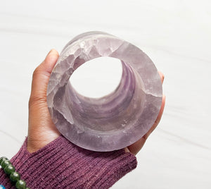 Fluorite Cylinder • Light Shade