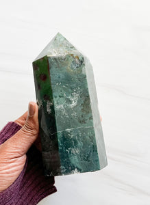 Moss Agate • Tower • B